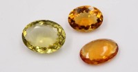 Auktion 365<br>3x div. Citrine, zus. ca. 60ct