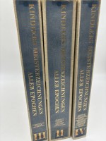 Auktion 365<br>3 x, Gross-Bildbände "Kindlers Meisterzeichnungen aller Epochen" ca. 10 kg Bd. 2-3-4,