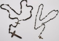 Auktion 365 / Los 15043 <br>2x div. antike Rosenkr&auml;nze