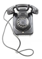 Auktion 365<br>Wandtelefon, W49, Bakelit, gute Erhaltung