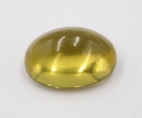 Auktion 365<br>Lemon-Citrin Cabochon, ca. 2,8 x 2cm