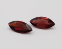 Auktion 365<br>2x Granate, unbehandelt, ca. 2,14ct