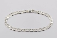 Auktion 365<br>925er Silber-Armband, ca. 5,9gr., L-18cm