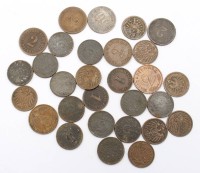 Auktion 365<br>kl. Lot diverser Reichspfennig-Münzen, von 1 bis 50 Pfennig