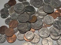 Auktion 365<br>gr. Lot USA Kleinmünzen, 372 gr.