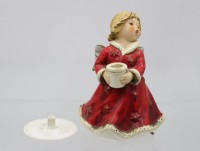 Auktion 365 / Los 9031 <br>Goebel-Weihnachtsengel mit Spieluhr, Stand beschädigt, Werk läuft, ca. H-16cm