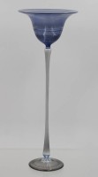 Auktion 365<br>Stengelglas, wohl Glasbläserei Karl Schmid, Lindberg bei Zwiesel, ca. H-31,5cm