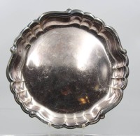 Auktion 365<br>Schale, WMF, versilbert, älter, ca. H-6cm D-30cm