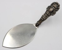 Auktion 365<br>Pasteten/Kuchenheber, Silber-925- Copenhagen 1949, "SJ", L-15 cm, 47 gr.