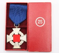 Auktion 365 / Los 7023 <br>Treue Dienstabzeichen, 25 Jahre in Pappetui, 3. Reich