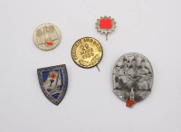 Auktion 365<br>5x Kleinabzeichen, 3. Reich