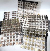 Auktion 365<br>8x Münz-Hüllen voller Kleinmünzen, BRD Pfennige