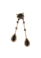 Auktion 365<br>alter Anhänger, blaues Steine (Saphire?),