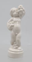 Auktion 365<br>Figur, Knabe mit Trauben, gemarkt, ca. H-12cm