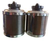 Auktion 365 / Los 16069 <br>Paar Yacht-Lampen, neuwertig, H-15 cm