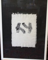 Auktion 365 / Los 4032 <br>Gunter HERRMANN (1938-2019), ohne Titel, Aquarell auf Bütten, ger/Glas, RG 75x54 cm