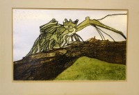 Auktion 365 / Los 5024 <br>unleserl. signierte Lithografie, 10/15, betitelt, in PP, 70x100 cm,