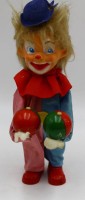 Auktion 365<br>mechan. Clown, Schlüsselwerk läuft, H-22 cm