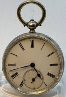 Auktion 366 / Los 2019 <br>mechan. HTU   in Metallgeh&auml;use, Schl&uuml;sselwerk steht, D-4,5 cm,