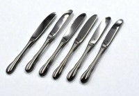 Auktion 366<br>6x wohl Frühstücksmesser, WMF, ca. L-17,5cm