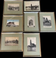 Auktion 366 / Los 5004 <br>12x alte Bremerhaven-Ansichtskarten, einzeln ger/Glas