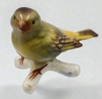 Auktion 366<br>kl. Vogel, Goebel, Grünling, ca. H-6,2cm