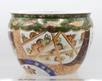 Auktion 366<br>Fishbowl, wohl Japan, 50/60er Jahre, ca. H-20cm D-26cm