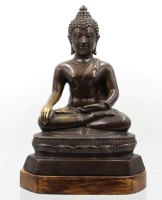 Auktion 366<br>Buddha, Shakyamuni, Bronze, ca. H-30cm