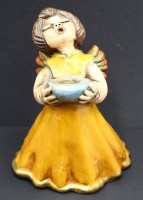 Auktion 366 / Los 9022 <br>Bozener Engel, gelb, H-18 cm