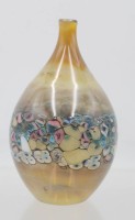 Auktion 366 / Los 10028 <br>Unikatglas-Vase, signiert Herzog, Reinhard, ca. H-14cm