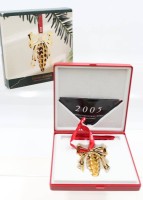 Auktion 366<br>Georg Jensen Weihnachtsmobile „Tannenzapfen“, 2005, Entw: Regitze Overgaard, orig. Karton