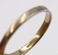 Auktion 366<br>Granat-Silberring-925-, vergoldet, RG 55