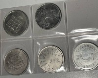 Auktion 366<br>5x 5 Franken, Schweiz