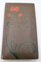 Auktion 366 / Los 6015 <br>Jugendstil-Postkartenalbum, 289 div. Karten, &uuml;berwiegend gelaufen, Album mit Altersspuren