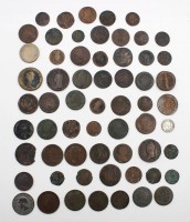 Auktion 366 / Los 6018 <br>61x div. zum Teil antike Kupferm&uuml;nzen, ab ca. 18. Jhd.