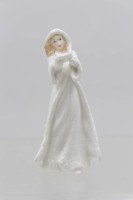 Auktion 366<br>Royal Doulton, "CHRISTMAS CAROLS", 1995, M&auml;dchen m. Buch, H-15,5cm
