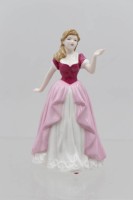 Auktion 366<br>Royal Doulton, "VICKY", 2004, Mädchen in rot/rosa Kleid, H-15cm