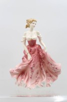 Auktion 366<br>Royal Doulton,"STEPHANIE", Figure of the Year 2007, Pretty Ladies 2006, H-23cm