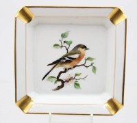 Auktion 366<br>Ascher, Rosenthal, Buchfink, ca. 12 x 12cm, leicht berieben