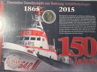 Auktion 366<br>10 Euro Numisbrief DGzRS  2015, in Display