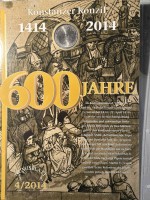 Auktion 366<br>10 Euro Numisbrief Konstanzer Konzil 2014, in Display