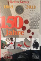 Auktion 366<br>10 Euro Numisbrief Rotes Kreuz 2013, in Display