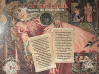 Auktion 376<br>10 Euro Numisbrief Dornr&ouml;schen 2015, in Display