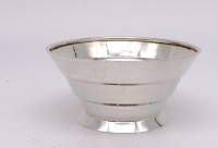 Auktion 366<br>Schale, 835er Silber, 54gr, ca. H-4,5cm D-9cm