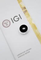 Auktion 366<br>Diamant, Radiant Cut, 1,01 ct, Labor erstellt, anbei IGI-Zertifikat