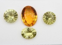 Auktion 366<br>4x div. Citrine, 72ct
