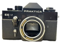 Auktion 366<br>PRAKTICA Kamera EE2, in Tasche, Funktion nicht gepr&uuml;ft, Alters &amp; Gebrauchsspuren