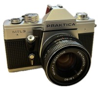 Auktion 366<br>PRAKTICA MTL3 Kamera, inkl. Multi Coated Objektiv von PENTACON, 1.8/50, Funktion nicht gepr&uuml;ft, Alters &amp; Gebrauchsspuren