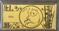 Auktion 366<br>Goldbarren 1/200 Unze Feingold-999- Gold coins symbols-China-Panda