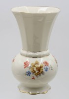 Auktion 366<br>Vase, Carstens, 30/40er Jahre, Blumendekor, ca. H-16,5cm